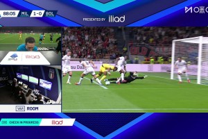 【集锦】意甲-魔笛首球恩昆库点球未吹 米兰1-0博洛尼亚